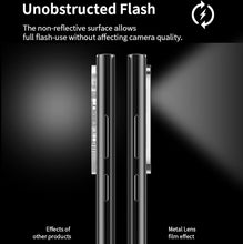 Load image into Gallery viewer, samsung s25 series black aluminum back camera lens protector | marketzone christchurch