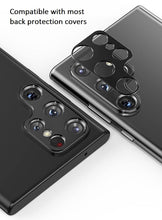 Load image into Gallery viewer, samsung s25 series black aluminum back camera lens protector | marketzone christchurch