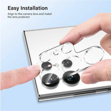 Load image into Gallery viewer, samsung s25 series clear acrylic back camera lens protector | marketzone christchurch