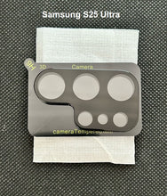 Load image into Gallery viewer, samsung s25 series black aluminum back camera lens protector | marketzone christchurch