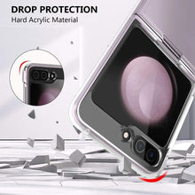 Load image into Gallery viewer, samsung galaxy z flip 6 clear hard acrylic ring case | marketzone christchurch