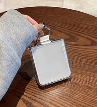 Load image into Gallery viewer, samsung galaxy z flip 6 clear hard acrylic ring case | marketzone christchurch