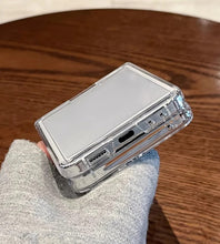 Load image into Gallery viewer, samsung galaxy z flip 6 clear hard acrylic ring case | marketzone christchurch