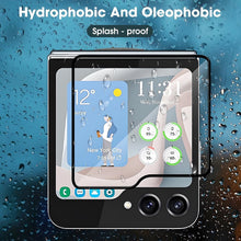 Load image into Gallery viewer, samsung z flip 6 front led premium clear tempered glass screen protector | marketzone christchurch