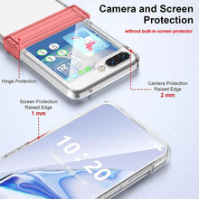 Load image into Gallery viewer, samsung z flip 6 full protection clear pc shell cover with hinge protection | marketzone christchurch