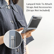 Load image into Gallery viewer, samsung z flip 6 magsafe compatible magnetic pc clear case | marketzone christchurch