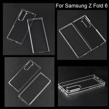 Load image into Gallery viewer, samsung z fold 6 2 piece hard acrylic clear cover | marketzone christchurch