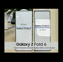 Load image into Gallery viewer, samsung galaxy z fold 6 front led screen protector clear| marketzone christchurch