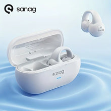 Load image into Gallery viewer, sanag z36s pro open ear wireless bluetooth 5.3 ipx5 waterproof good bass clip on earbuds earphones | marketzone christchurch