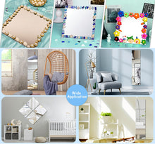 Load image into Gallery viewer, self adhesive shatterproof acrylic square mirror 20x20cm 2mm thickness | marketzone christchurch
