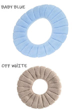 Load image into Gallery viewer, winter warm soft fabric bathroom toilet seat covers | marketzone christchurch