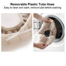 Load image into Gallery viewer, winter warm soft fabric bathroom toilet seat covers | marketzone christchurch