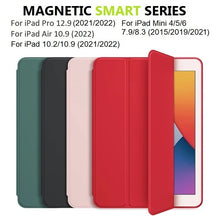 Load image into Gallery viewer, magnetic smart hard back full protection cover for apple ipad series | marketzone christchurch