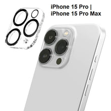 Load image into Gallery viewer, for apple iphone 15 series premium hd acrylic clear back camera lens protector | marketzone christchurch