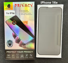 Load image into Gallery viewer, iphone 16 series privacy tempered glass screen protector | marketzone christchurch