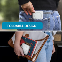 Load image into Gallery viewer, 15w 2 in 1 magnetic wireless charger magsafe compatible portable foldable charging station | marketzone christchurch