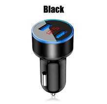 Load image into Gallery viewer, dual usb 3.1a 5v with led display car phone charger | marketzone christchurch
