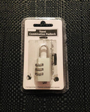 Load image into Gallery viewer, 3 dial combination security padlock 28mm resettable | marketzone christchurch