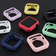 Load image into Gallery viewer, apple watch soft silicone colored bumper case cover | marketzone christchurch