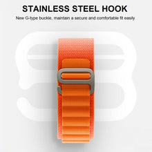Load image into Gallery viewer, alpine nylon loop g-hook bands straps compatible with apple watch all series | marketzone christchurch
