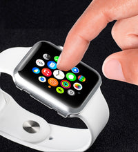 Load image into Gallery viewer, apple watch hard polycarbonate protection clip on clear transparent case cover | marketzone christchurch