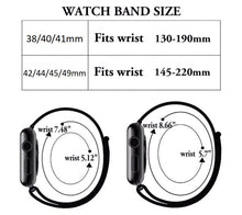 Load image into Gallery viewer, woven nylon fabric loop velcro straps bands for apple watch | marketzone christchurch