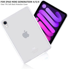 Load image into Gallery viewer, for apple ipad mini 4/5/6 ultra-thin premium transparent soft tpu back cover | marketzone christchurch
