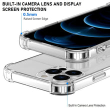 Load image into Gallery viewer, for apple iphone 14 series soft clear tpu shockproof back cover with integrated camera lens protector | marketzone christchurch