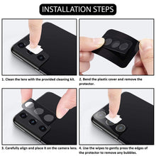 Load image into Gallery viewer, samsung s21 series camera lens metal black protector | marketzone christchurch