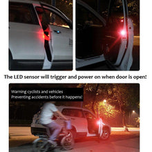 Load image into Gallery viewer, universal car door led safety warning magnetic sensor flashing lights | marketzone christchurch
