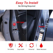 Load image into Gallery viewer, universal car door led safety warning magnetic sensor flashing lights | marketzone christchurch