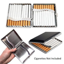 Load image into Gallery viewer, slim fashionable cigarette pu leather metal case for 20 cigarettes | marketzone christchurch