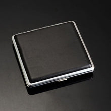 Load image into Gallery viewer, slim fashionable cigarette pu leather metal case for 20 cigarettes | marketzone christchurch