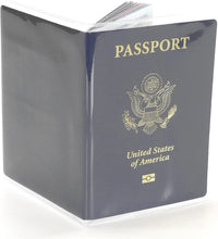 Load image into Gallery viewer, clear transparent pvc soft passport sleeve protection cover holder | marketzone christchurch