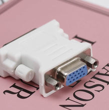 Load image into Gallery viewer, vga female to dvi 24+1 male video port adapter converter | marketzone christchurch