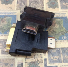 Load image into Gallery viewer, hdmi male to dvi i 24+5 female video port adapter converter | marketzone christchurch