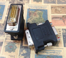 Load image into Gallery viewer, dvi 24+5 male to vga female video port adapter converter | marketzone christchurch