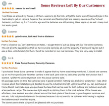 Load image into Gallery viewer, dummy security cctv surveillance camera with flashing blinking red light | marketzone christchurch