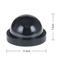 Load image into Gallery viewer, dummy security cctv surveillance camera with flashing blinking red light | marketzone christchurch