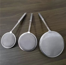 Load image into Gallery viewer, fine mesh stainless steel oil grease skimmer strainer siever | marketzone christchurch
