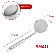 Load image into Gallery viewer, fine mesh stainless steel oil grease skimmer strainer siever | marketzone christchurch