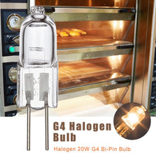 Load image into Gallery viewer, g4 12V 20w oven cooker hood fridge replacement halogen pin light bulb | marketzone christchurch