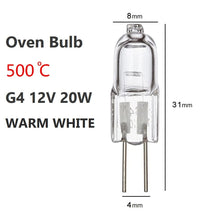 Load image into Gallery viewer, g4 12V 20w oven cooker hood fridge replacement halogen pin light bulb | marketzone christchurch