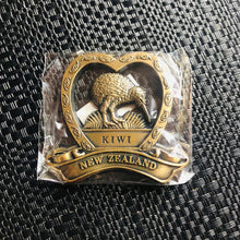 Load image into Gallery viewer, new zealand kiwi bird metal souvenir travel gift fridge magnet | marketzone christchurch