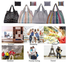 Load image into Gallery viewer, foldable reusable nylon grocery pouch shopping bags | marketzone christchurch
