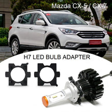 Load image into Gallery viewer, model l08 h7 car led bulb headlight holder adapter for mazda cx-5 cx-7 (low beam) | marketzone christchurch