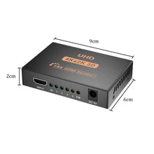 Load image into Gallery viewer, hdmi 1 in 4 out 4k 3d compatible video display splitter extender | marketzone christchurch