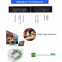 Load image into Gallery viewer, hdmi 1 in 2 out video display extender splitter | marketzone christchurch