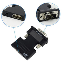 Load image into Gallery viewer, hdmi female to vga male video port adapter converter | marketzone christchurch