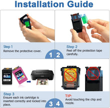 Load image into Gallery viewer, hp 63xl black color compatible large capacity ink cartridge for hp printers | marketzone christchurch